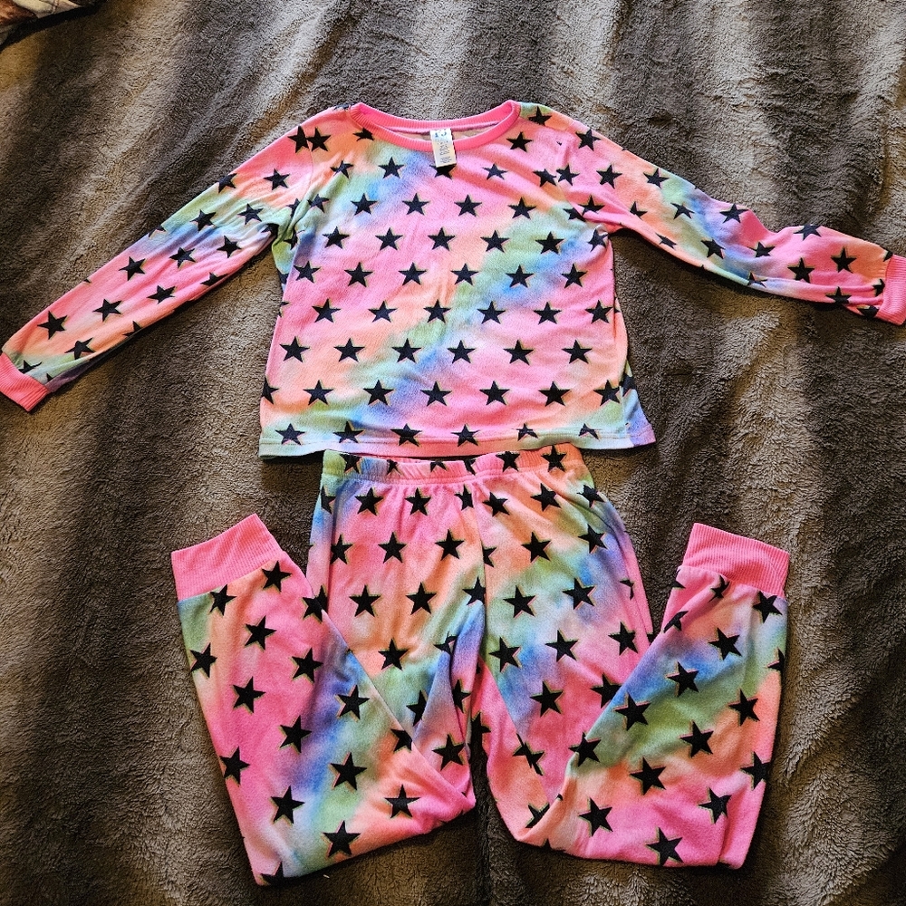 Place Multicolor Star Pajama Set